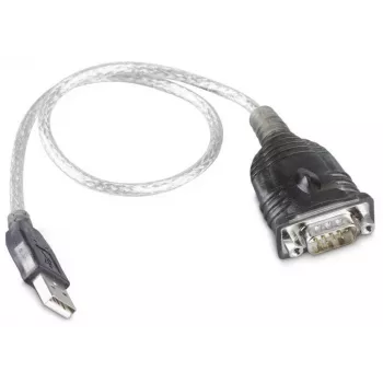 Cavo convertitore RS232 a USB con chipset Prolific PL2303, 0,8 m, nero