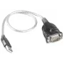 Cavo convertitore RS232 a USB con chipset Prolific PL2303, 0,8 m, nero