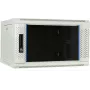 DSIT DS6406W armadio server da parete 6U con porta in vetro, bianco, 600 x 450 x 367 mm
