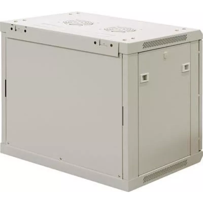 DSIT DS6406W armadio server da parete 6U con porta in vetro, bianco, 600 x 450 x 367 mm