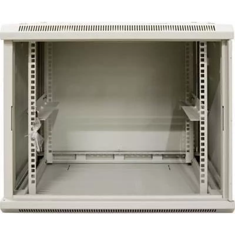DSIT DS6406W armadio server da parete 6U con porta in vetro, bianco, 600 x 450 x 367 mm
