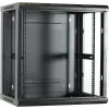 DSIT armadio server da parete 12U con porta in vetro 600x450x634 mm