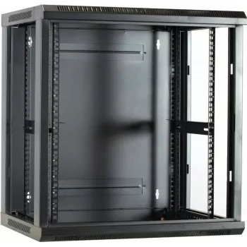 DSIT armadio server da parete 12U con porta in vetro 600x450x634 mm