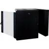 DSIT armadio server da parete reversibile 12U con porta in vetro, bianco, 600x600x635 mm