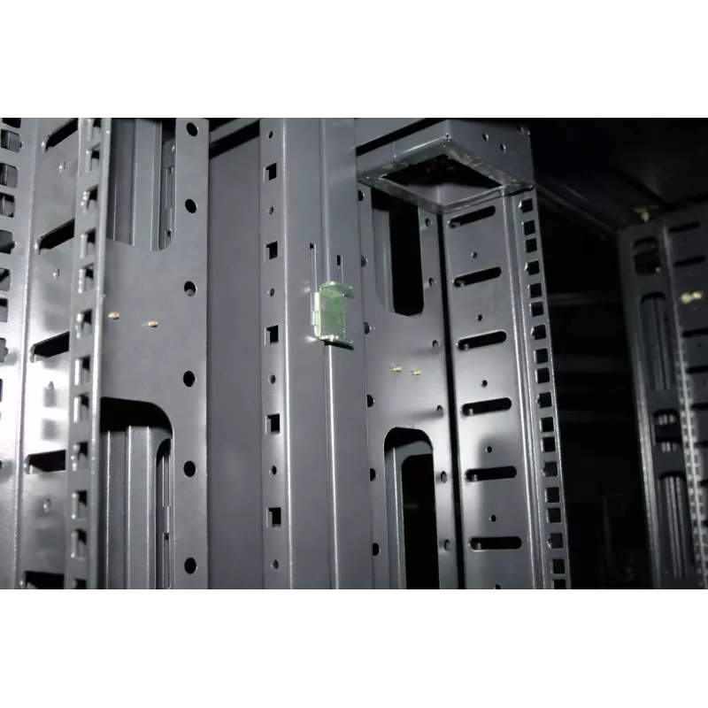 DSIT DS-MS01 kit di giunzione per armadi server – acciaio nero, kit di collegamento rack 19
