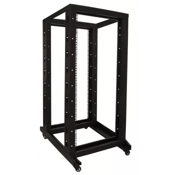 DSIT armadio rack server 19 inch 27U a pianta libera su ruote, 600x800x1400 mm, smontato, nero (DS-RR6827)