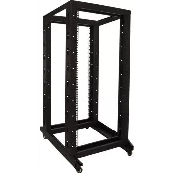 DSIT armadio rack server 19 inch 27U a pianta libera su ruote, 600x800x1400 mm, smontato, nero (DS-RR6827)