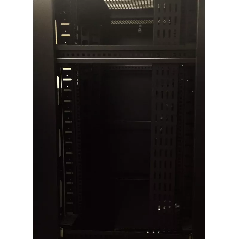 DS-IT pannello verticale per gestione cavi 32U nero