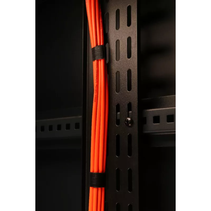 DS-IT pannello verticale per gestione cavi 32U nero