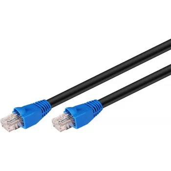 DSIT DANICOM cavo CAT6 outdoor UTP – 60m, nero, 100% rame, resistente ai raggi UV, 10GbE
