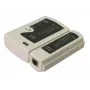 DSIT tester per cavi di rete per RJ11 RJ12 RJ45 ISDN Cat5 Cat5e Cat6 Cat6a UTP STP con indicatore LED