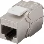 DSIT keystone jack CAT8 STP da crimpare, modulo RJ45 schermato DS-KC-STP8-TL