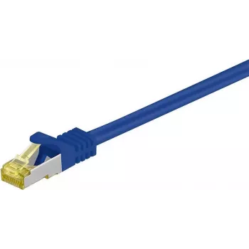 DSIT cavo patch di rete Cat.7 S/FTP PiMF, RJ45, 10m, blu