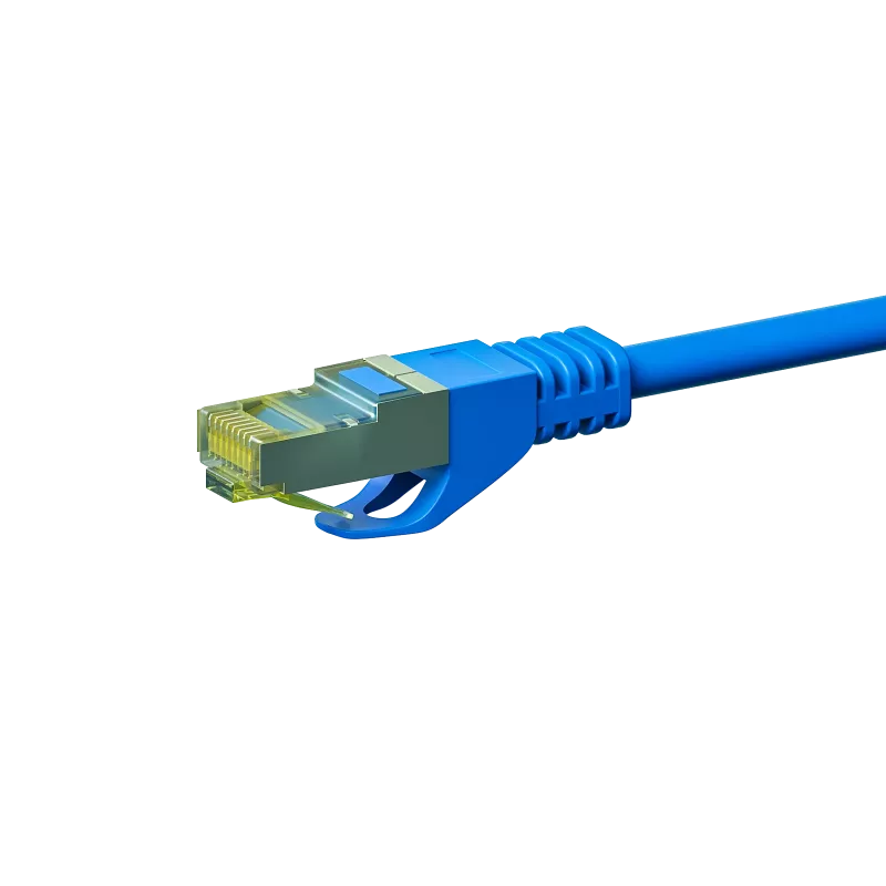 DSIT cavo patch di rete Cat.7 S/FTP PiMF, RJ45, 10m, blu
