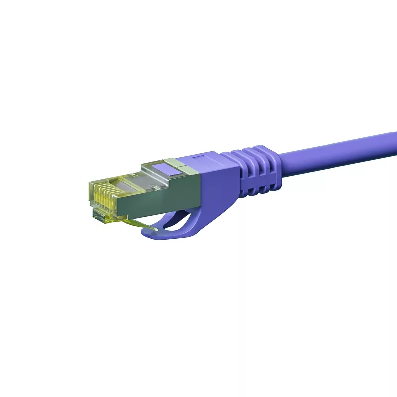 DSIT DC-78-150 cavo di rete Cat.7 S/FTP PiMF RJ45, viola, 15m