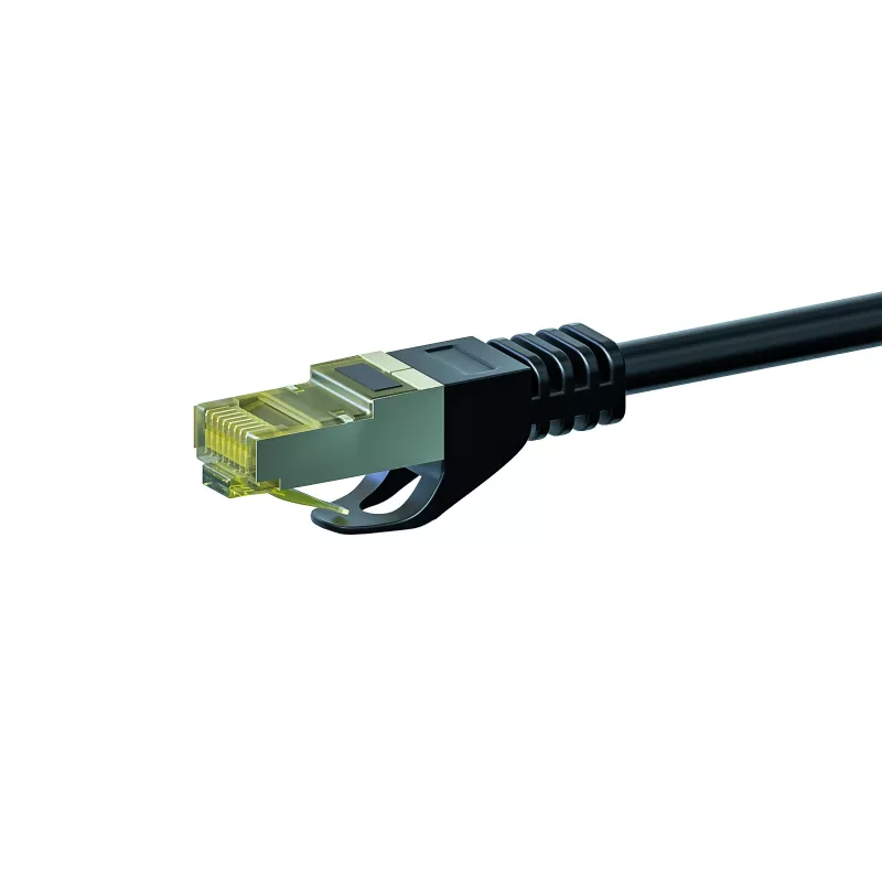 DSIT Cavo di rete Cat.7 S/FTP (PiMF) RJ45, 50m, nero