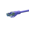 DSIT Cavo di rete CAT 6a LSOH - S/FTP - 0,25 m - viola (DC-6A8-002)