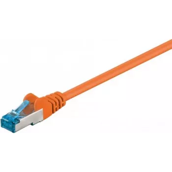 DSIT Cavo patch Ethernet CAT 6a S/FTP LSOH, 5 m, arancione