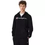 Champion Felpa con cappuccio full zip uomo nero 220255 KK001 M