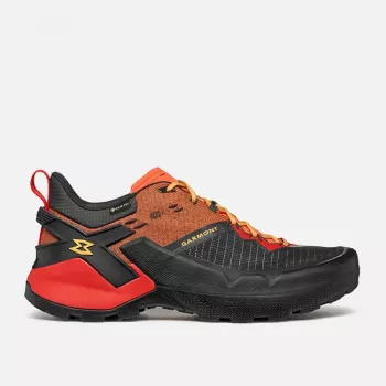 Garmont 9.81 Onyx GTX Scarpe da escursionismo - nero corvo/arancione fuochi d'artificio