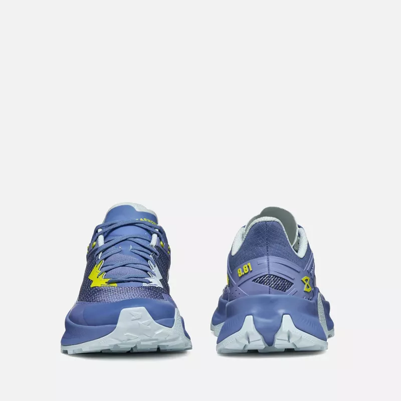 Garmont 9.81 Etere Scarpe da fast hiking donna - Very Violet/Sulphur Green - EU 38