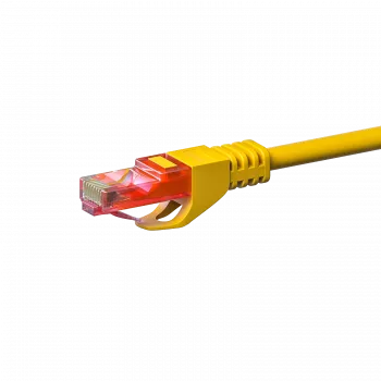 DSIT CAT6 U/UTP cavo patch di rete, 2m, giallo, 100% rame, RJ45, 250 MHz, Gigabit Ethernet (DC-67-020)