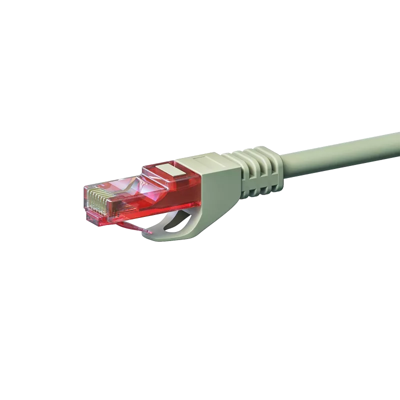 DSIT CAT6 cavo di rete U/UTP 5m grigio 100% rame RJ45 cavo patch Ethernet