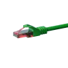 DSIT CAT6 U/UTP cavo patch Ethernet, 20m, verde, 100% rame, RJ45, snagless, Gigabit