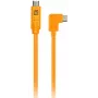 Cavo tethering angolare USB-C a USB-C Tether Tools TetherPro 50 cm, arancione (CUCRTC1-ORG)