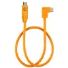 Cavo tethering angolare USB-C a USB-C Tether Tools TetherPro 50 cm, arancione (CUCRTC1-ORG)