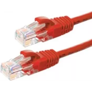 Cavo patch di rete DSIT CAT5e U/UTP, 0,25 m, rosso, 100% rame (DC-55-002)