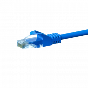 Cavo di rete DSIT CAT5e U/UTP 0,25 m blu 100% rame