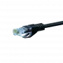 Cavo patch di rete DSIT CAT 5e U/UTP, 0,5 m, nero, CCA, RJ45