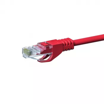 Cavo patch Ethernet DSIT CAT5e U/UTP, 1,5 m, rosso, CCA, RJ45, Gigabit