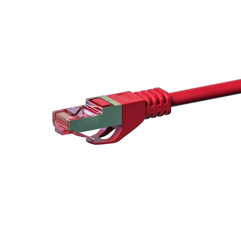 Cavo di rete DSIT CAT 6 LSOH - S/FTP - 2 metri - rosso (DC-S65-020)
