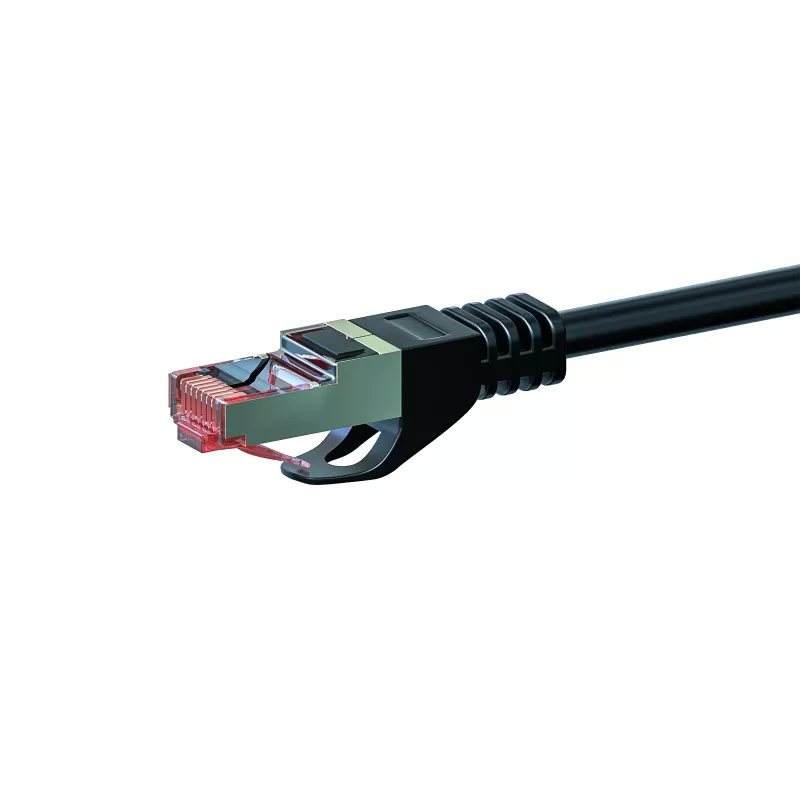 Cavo patch di rete DSIT CAT 6 S/FTP LSOH, 20 m, nero
