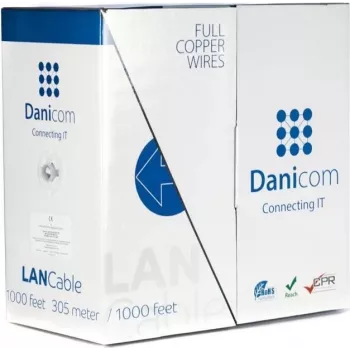 Cavo di rete DSIT DANICOM CAT6 FTP 305 m PVC (Fca)
