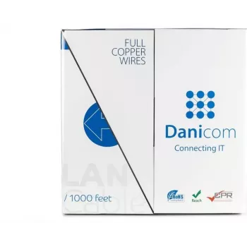 Cavo di rete DSIT DANICOM CAT6 FTP 305 m PVC (Fca)