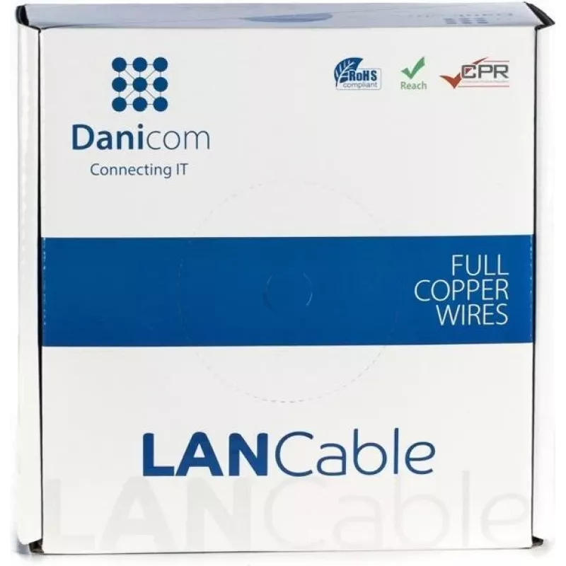 Cavo di installazione di rete DSIT DANICOM CAT6 UTP 50 m PVC (Fca)