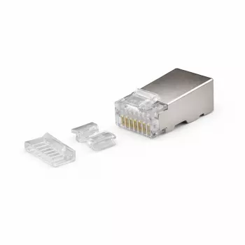 Connettore di rete DSIT SFTP RJ45 CAT6a per cavi flessibili - confezione da 10