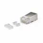 Connettore di rete DSIT SFTP RJ45 CAT6a per cavi flessibili - confezione da 10