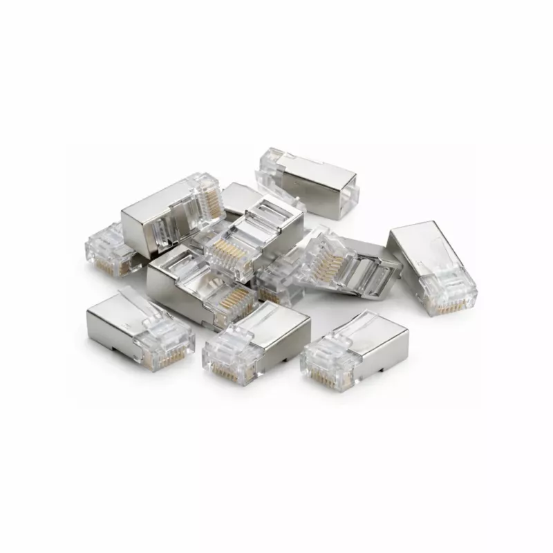 Connettore di rete DSIT SFTP RJ45 CAT6a per cavi flessibili - confezione da 10
