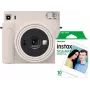 Fujifilm Instax Square SQ1 fotocamera istantanea con pellicola, bianco gesso (70100148677)