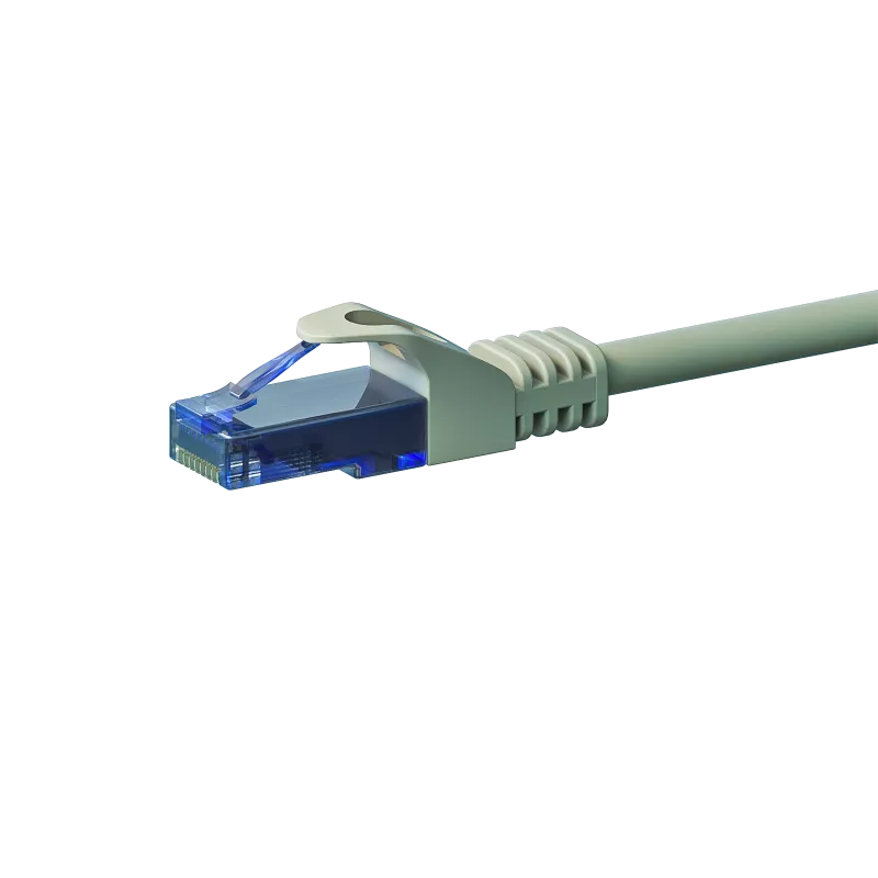 Cavo patch DSIT UTP CAT6a, 0,25 m, grigio, 100% rame, 10GbE, RJ45