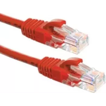 Cavo di rete DSIT CAT6a 100% rame - U/UTP - 0,50 metri - rosso (DC-U6A5-005)