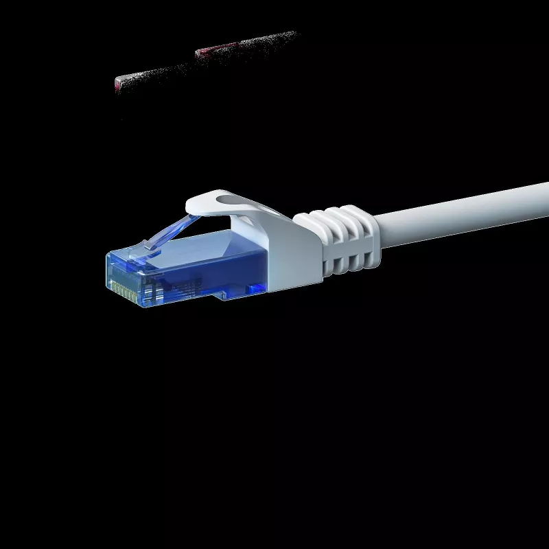 Cavo di rete DSIT CAT6a 100% rame - U/UTP - 5 metri - bianco