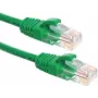 Cavo patch Ethernet DSIT CAT6a U/UTP 100% rame, 10 m, verde, RJ45, 10Gbps, 500MHz, trefoli, guaina PVC