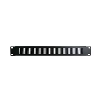 Pannello cieco perforato DSIT 19 pollici 1U – gestione flusso d'aria rack e protezione dalla polvere (Ds-Blind1-perf-v)
