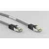 Cavo di rete DSIT RJ45 S/FTP PiMF CAT 8 grezzo grigio 0,50 m