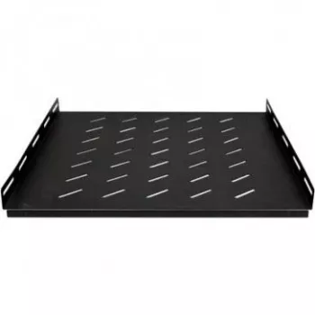 DSIT Heavy-Duty ripiano a rack fisso per armadi server profondità 600 mm, 1U, portata 100 kg, nero